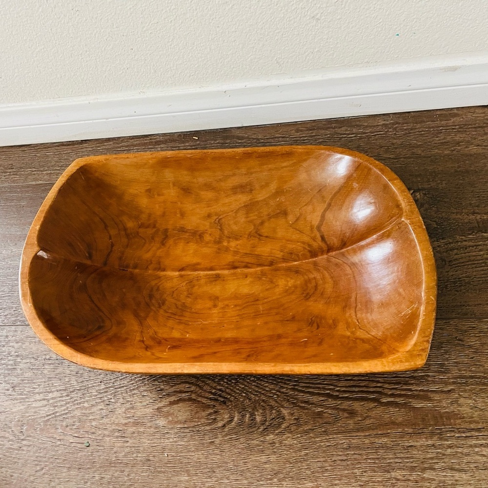 Handcrafted Wooden Bowl 11/17 inches